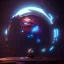 Placeholder: Planet Earth inside a ring, steampunk, unreal 5, octane render, cinema4d, dynamic lighting, dramatic lighting, 4k, redshift render, highly detailed, hyper realistic,