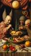 Placeholder: Hieronymus Bosch style , the food