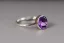 Placeholder: Amethyst ring