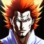 Placeholder: "Ichigo Kurosaki, Large Scale Head and Shoulders Portrait, 8K Resolution Portrait by Tite Kubo, Artstation, mangá style."