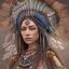 Placeholder: Insanely detailed photograph of an “portrait of gorgeous native american goddess ” with intricate hair, intricate embroidered dress, beautiful clear face and hyperdetailed painting by Ismail Inceoglu Huang Guangjian and Dan Witz CGSociety ZBrush Central fantasy art album cover art,8K, hdr, romantic, mysterious, ominous, flowers, jewelry, comfort, natural eyes, "arms open for embrace"looking down