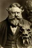 Placeholder: President Chester A. Arthur pictured as Demon OGRE