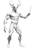 Placeholder: Centaur, a muscular man with a bull's head