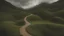 Placeholder: the winding path through the mountains