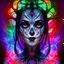 Placeholder: A vivid fractal mandala look Wednesday Addams face with purple electronic circuits, centered, symmetry, painted, intricate, volumetric lighting, beautiful, rich deep colors masterpiece, sharp focus, ultra detailed, in the style of Dan Mumford and Marc Simonetti, astrophotography