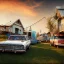 Placeholder: cinematic photo moonlit trailer park