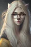 Placeholder: pick me, long hair, makeup, blonde, glasses, mean, furry, hybrid alpha