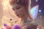 Placeholder: one very little beautiful fairy above one big crystal subtle flower in a galactic ambiance, transparent petals, delicate colors, in the foreground, full of details, smooth, bright sunshine，soft light atmosphere, light effect，vaporwave colorful, concept art, smooth, extremely sharp detail, finely tuned detail, ultra high definition, 8 k, unreal engine 5, ultra sharp focus