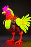 Placeholder: animal CHICKEN robot, sci-fi, cyberpunk, full body, ultra realistic, virtual reality, vibrant, intense, CLEAN PLAIN BACKGROUND, Aspect Ratios: 9:16