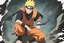 Placeholder: portrait of Naruto Uzumaki after a battle