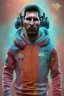 Placeholder: lionel Messi style cyberpunk