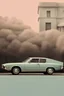 Placeholder: 1970. vintage car. Soft colors. Perfect details. Minimalist design.