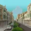 Placeholder: Skyline,elegant and modern Metropolis on sea,Beaux Arts architecture,Vignola classicism+palladio+ colourful town+liveable street+detailed facades+tiles rooftops+green city,uphill road,trees on walkway,elegant avenue, biopunk+alphonse mucha, greg rutkowski,matte painting, cryengine, hyper detailed, felix kelly, fantasy art, seb mckinnon"