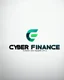 Placeholder: Cyber Finance logo Simple, easy and beautiful logo