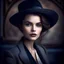 Placeholder: Woman portrait modern French beautiful elegant rich chic