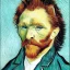 Placeholder: portrait of a lion Vincent van Gogh style