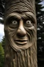 Placeholder: A pine tree with a human-like face that can talk