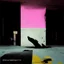 Placeholder: Minimal abstract oil paintings of a desolate 1960s carpark. Illuminated by a spotlights. On the floor are concrete fragments and road markings . In the dark mysterious style of Justin Mortimer and Francis Bacon.