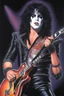 Placeholder: paul stanley full color oil painting art by Alex Ross