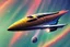 Placeholder: cool design of a small spaceship cruising through the gAlaxy