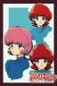 Placeholder: 1girl, retro anime, 80's, redhead,Portrait of beautiful woman, sparkling dark blue eyes,