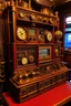 Placeholder: The radio station is steampunk.