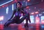 Placeholder: Widowmaker in 8k overwatch cgi artstyle, spider them, neon effect, close picture, full body, apocalypse, intricate details, highly detailed, high details, detailed portrait, masterpiece,ultra detailed, ultra quality