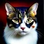 Placeholder: portrait of beautiful Cat painting by Brom , oil on canvas, cinematic composition, extreme detail,fit full head inside picture