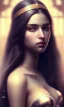 Placeholder: Arab maid , hot sexy , cute, beautiful, long hair, wavy hair, black eyes, head and shoulders portrait, cinematic, 8k, resolution concept art portrait by Greg Rutkowski, Artgerm, WLOP, Alphonse Mucha dynamic lighting hyperdetailed intricately detailed