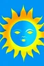 Placeholder: day, symbol of sun, blue color