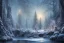 Placeholder: RIVER ROCK FOREST WINTER LANTERN