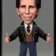 Placeholder:  Henry winkler as Fonz with black hair greaser figure doll 1975 (thumbs-up) (face) Forehead grin, fonzarelli, ((arnold's drive-in)) fonzie