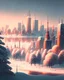 Placeholder: landscape city minimalist winter style hyper-detailed 8k digital art