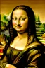 Placeholder: mona lisa if she was grimace