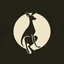 Placeholder: Kangaroo Logo, Fancy, Professional, Hotel Logo, ralph lauren look-alike. 1997 based, Japanese, Minimalistic.