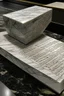 Placeholder: Granite and marble combined with a paper message