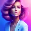 Placeholder: A portrait very beautiful woman ,smiling, longs hairs, atmospheric, realistic, cinematic lighting, pink blue light, 8k, galactic atmosphere, flowers