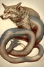 Placeholder: wolf with a snake instead of tail