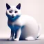 Placeholder: beautiful smooth realistic Japanese cat robot body with long legs jump, cat aye, extremely sharp detail, finely tuned detail, ultra high definition, 8 k, unreal engine 5, ultra sharp focus, accurate wings