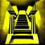 Placeholder: Double exposure of a black and yellow photo of the face of the pharaonic goddess Nefertiti and stairs inside a pyramid, black and yellow photo, a staircase, by John Alexander, stairs, a winding staircase inside a pyramid, inspired by Jerry Schatzberg, stairs to heaven, fine art photography, by Rodolfo Escalara, illustration, by Albert Cotin, beautiful, stairs, inspired by Rudolf Hausner, staircase 1