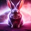 Placeholder: galaxies, spirals, space, nebulae, stars, smoke, iridescent, intricate detail, in the shape of a rabbit, fur wearing color diamonds, octane render, 8k, --q 2 --ar 2:3 --uplight