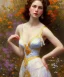 Placeholder: realist impressionist portrait of "The Curious Female" by Ross Tran rework. Masterpiece, best quality, painted impressionist brush strokes. paint drips and drabs and splatters by and by art nouveau and richard schmid . Paint spatters, drips, drabs, dynamic, artstation, artgerm