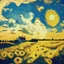 Placeholder: wane of summer van gogh style