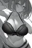 Placeholder: wearing bra