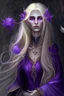 Placeholder: Nydora, is a powerful necromancer, she was once a very beautiful blonde elf, and much beauty remains, but she walks with an unnatural air about her and smells sweetly of rosebuds. She is clothed in purple and black robes and has long blonde hair and fine elven features