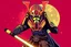 Placeholder: pop art pixels 1000 images robot jedi samurai warrior