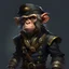 Placeholder: Dread Pirate Monkey-Man DnD Digital Art