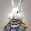 Placeholder: white platinum rabbit with blue third aye, aboriginal, dot painting, indiginous, dot, mud, dream-time, abstract, dots, natural pigment, extremely sharp detail, finely tuned detail, ultra high definition, 8 k, unreal engine 5, ultra sharp focus, art germ and Paul Lewin and Kehinde Wiley