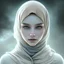 Placeholder: close up portrait of fog as woman in hijab, fine detail, highly intricate, modern surrealism painting, defined cracks and breaks, high-quality, volumetric lighting, 8k, ultrahd, George Grie, Marco Escobedo, Igor Morski,Brian Froud, Howard Lyon, Selina French,