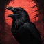 Placeholder: "Generate a high-resolution image of a very macabre crow. The scene should be set in dim, shadowy lighting, giving the atmosphere a dark and eerie feeling. The crow should have sinister, menacing features, with ragged feathers, sharp talons, and piercing eyes that glow faintly. Ensure that the background is ominous, perhaps with hints of fog or a moonlit graveyard, adding to the overall spooky ambiance. The entire image should convey a sense of dread and mystery." resolution 60k